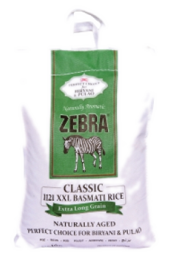 Zebra Classic 1121 XXL Basmati Rice