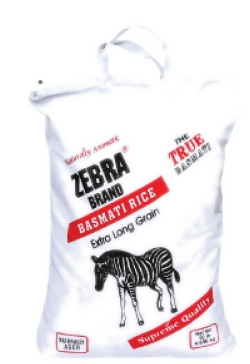 Zebra Brand Basmati Rice Extra Long Grain