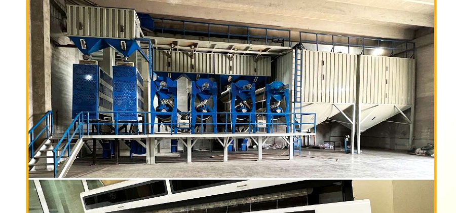 Rice Processing Plant Floor